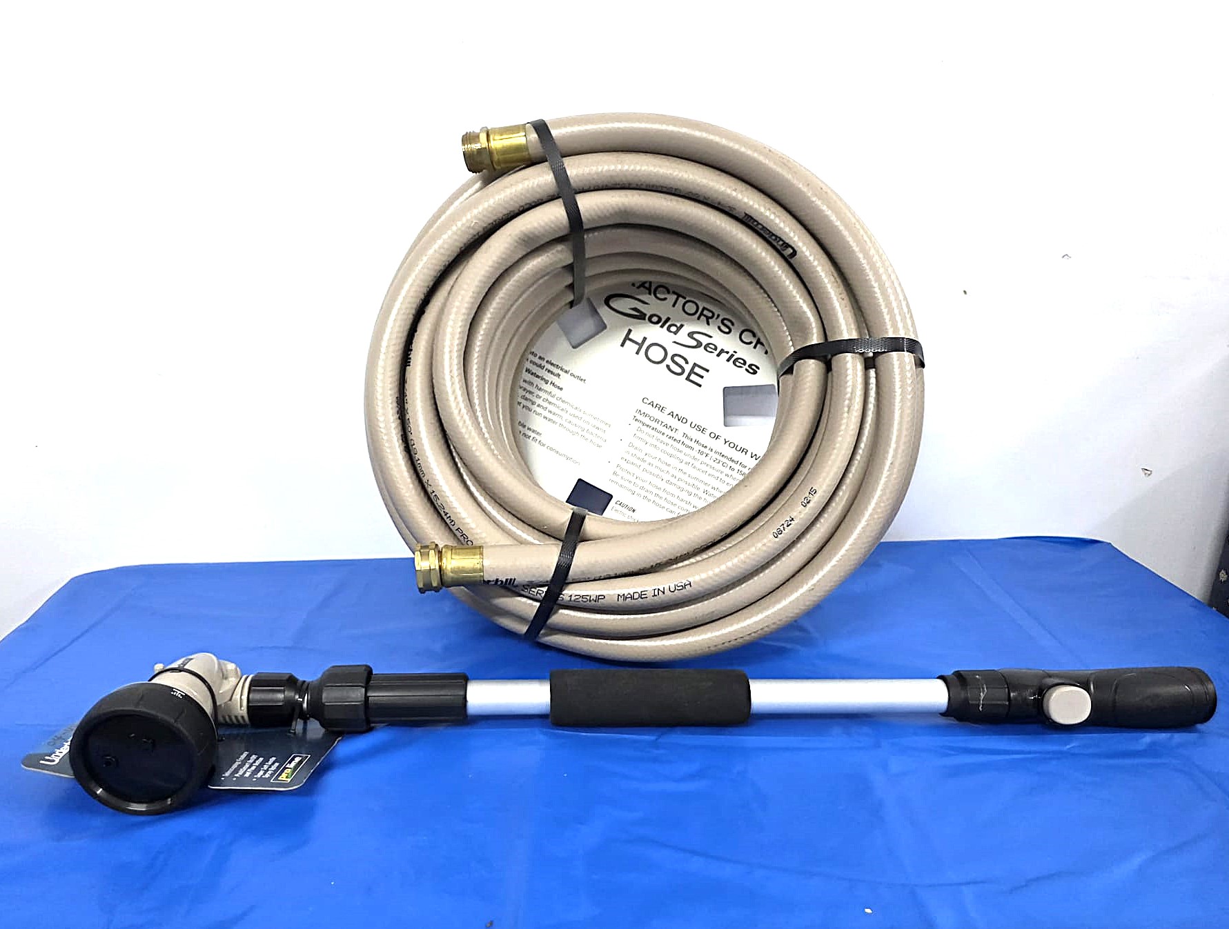 Underhill%20Gold%20Series,%20Heavy%20Duty%20Garden%20Hose%20and%20Watering%20Wand